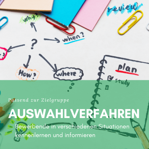 Komplette Auswahlverfahren